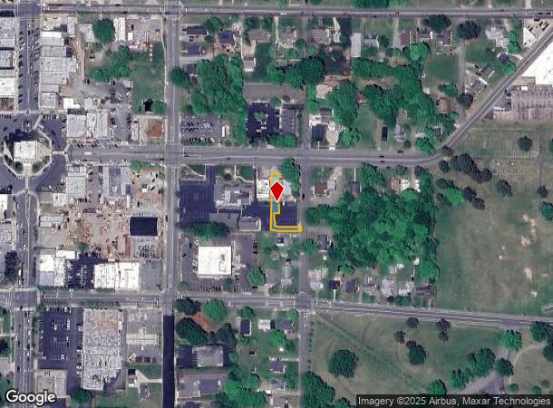  215 E Elm St, Graham, NC Parcel Map