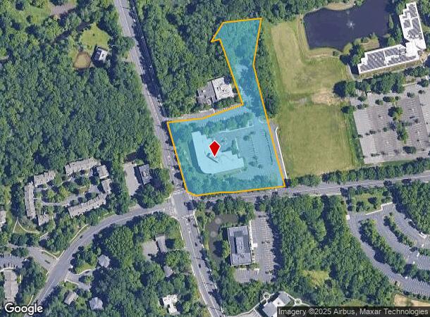 821 Alexander Rd, Princeton, NJ Parcel Map