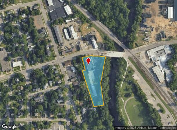 5 W Forest Ave, Ypsilanti, MI Parcel Map