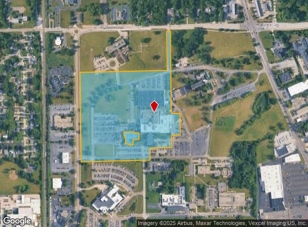  1315 N Highland Ave, Aurora, IL Parcel Map