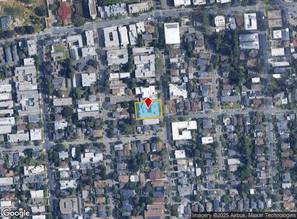  2540 College Ave, Berkeley, CA Parcel Map