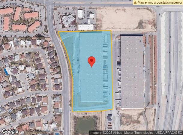  1340 Bob Hope Dr, El Paso, TX Parcel Map