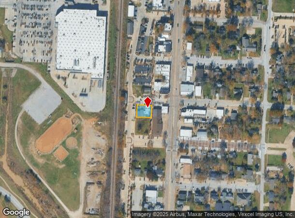 111 W Vine St, Keller, TX Parcel Map