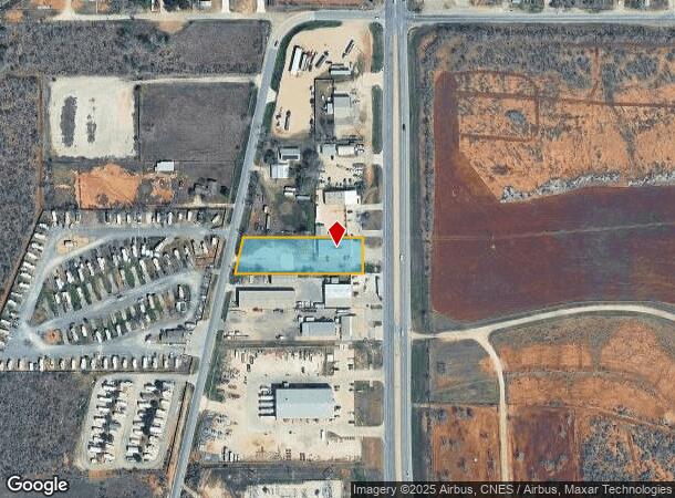 744 S Us Highway 281 St, Pleasanton, TX Parcel Map