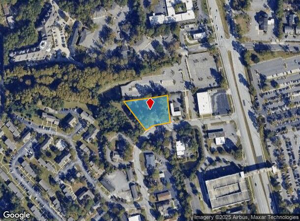  1625 Doctors Cir, Wilmington, NC Parcel Map