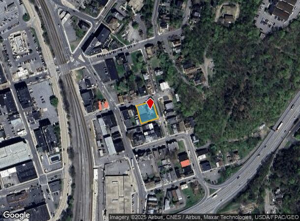  229 E Union St, Cumberland, MD Parcel Map