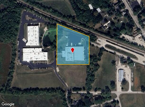 41W195 Railroad St, Pingree Grove, IL Parcel Map