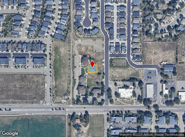  1165 Cimarron Dr, Lafayette, CO Parcel Map