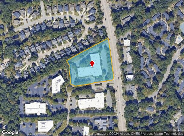  7721 Six Forks Rd, Raleigh, NC Parcel Map