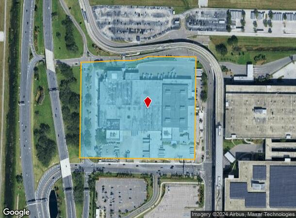  3501 Bessie Coleman Blvd, Tampa, FL Parcel Map