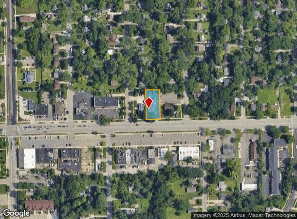  3157 Packard St, Ann Arbor, MI Parcel Map