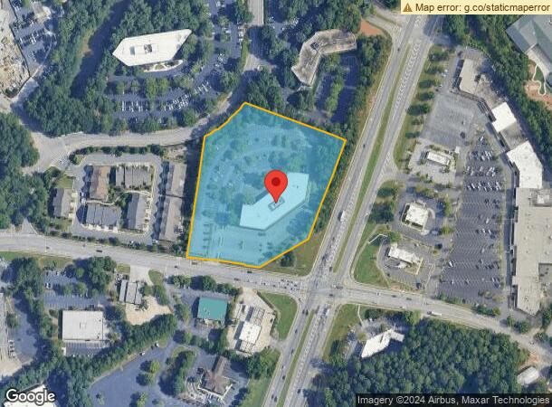  5515 Spalding Dr, Peachtree Corners, GA Parcel Map