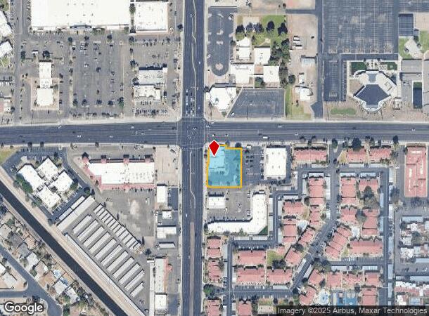  2011 E University Dr, Mesa, AZ Parcel Map