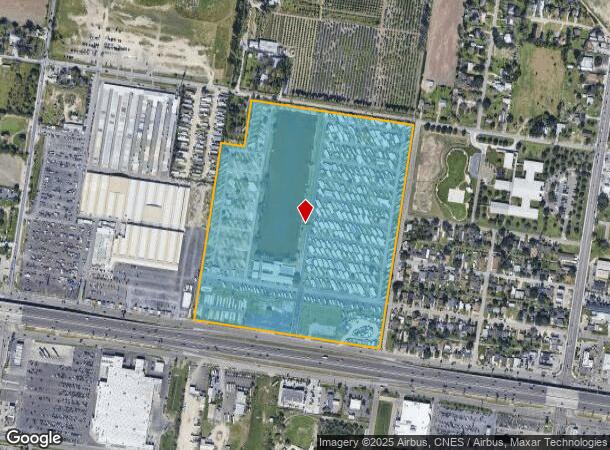 1320 W Frontage Rd, Alamo, TX Parcel Map