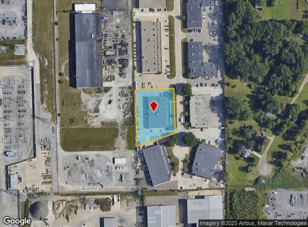  24525 Forterra Dr, Warren, MI Parcel Map