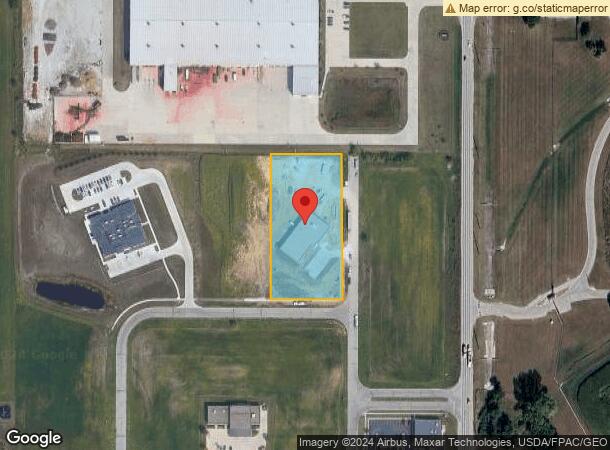  1519 Baltimore Dr, Ames, IA Parcel Map