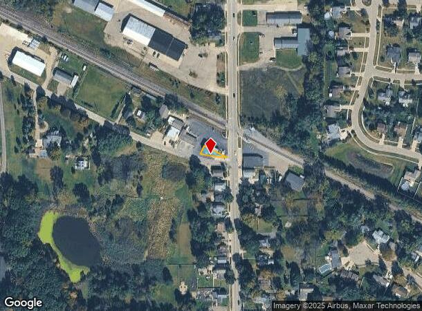  1001 N Bridge St, Linden, MI Parcel Map