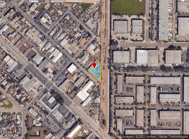 1626 Pine St, Oxnard, CA Parcel Map