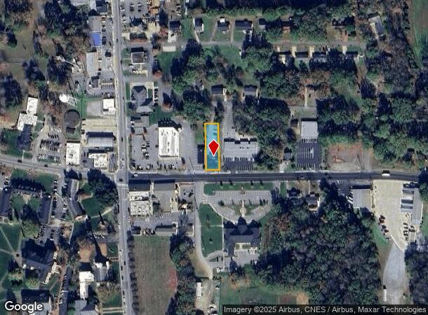 115 E College Ave, Boiling Springs, NC Parcel Map