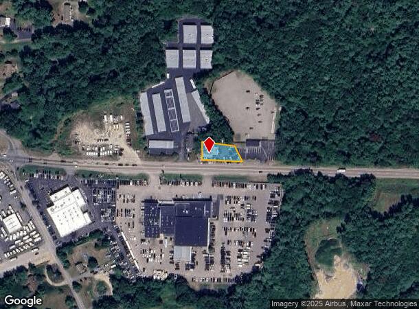  1690 New State Hwy, Raynham, MA Parcel Map