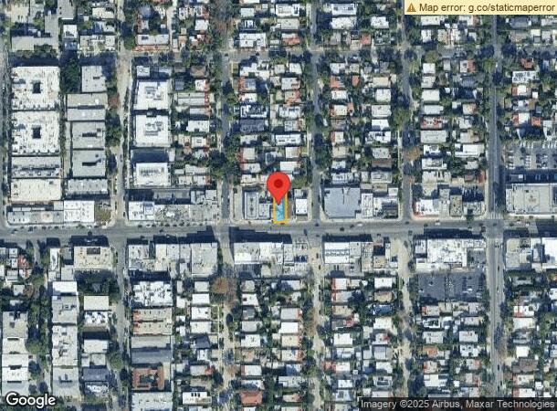  8211 Melrose Ave, Los Angeles, CA Parcel Map