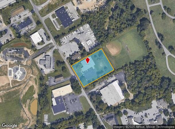 7 N Bacton Hill Rd, Malvern, PA Parcel Map