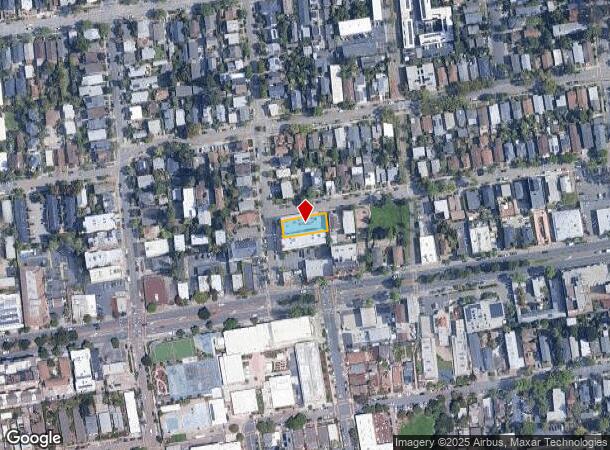  1951 Chestnut St, Berkeley, CA Parcel Map