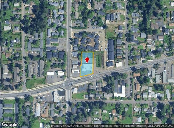  13639 Se Powell Blvd, Portland, OR Parcel Map