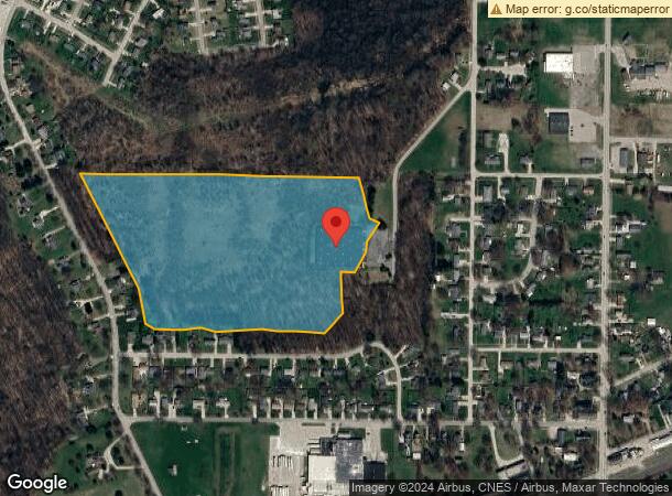  1420 Cherry St, Lake City, PA Parcel Map