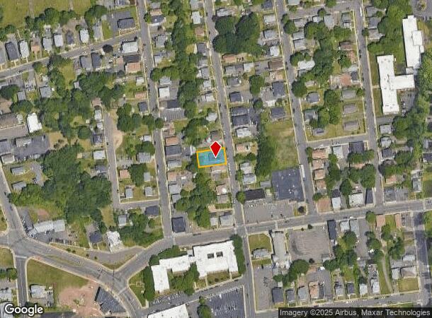  92 Clark St, New Britain, CT Parcel Map