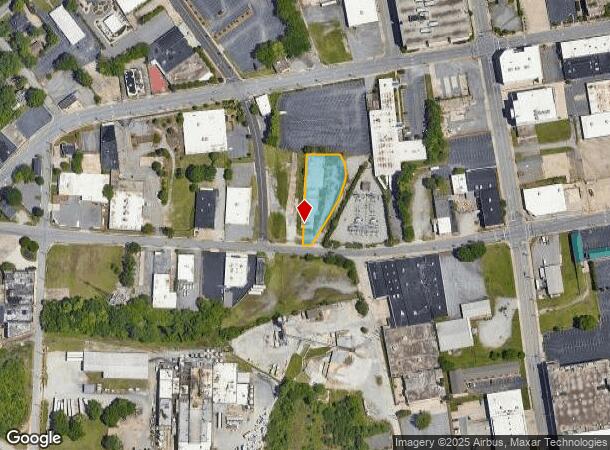  304 W Russell Ave, High Point, NC Parcel Map