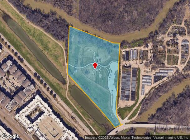  1300 California Crossing Rd, Irving, TX Parcel Map