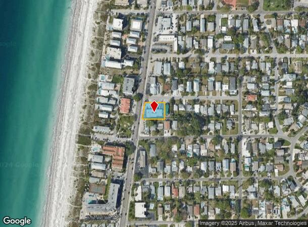  1211 Gulf Blvd, Indian Rocks Beach, FL Parcel Map