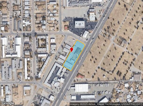  8735 Dyer St, El Paso, TX Parcel Map