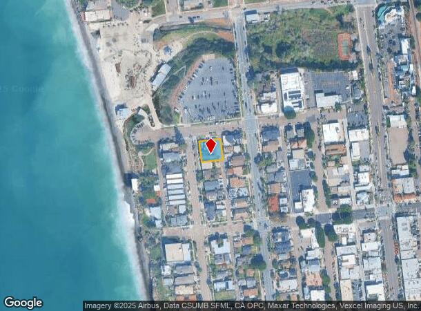 409 4Th St, Encinitas, CA Parcel Map