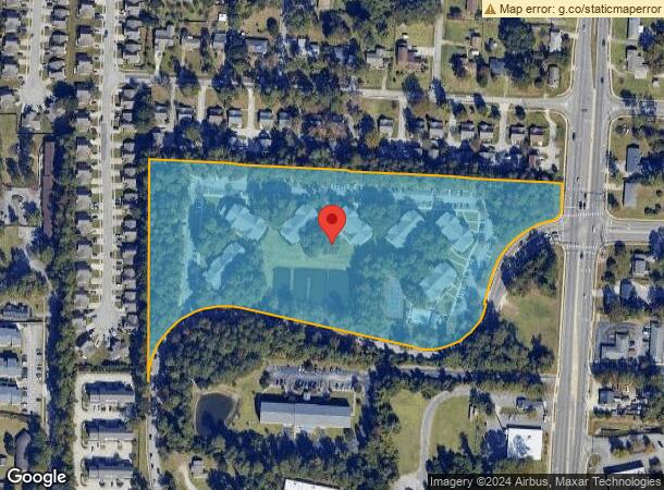  4395 Birchwood Dr, Wilmington, NC Parcel Map