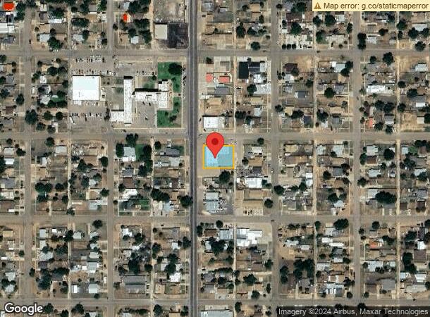  1115-1121 N Thornton St, Clovis, NM Parcel Map