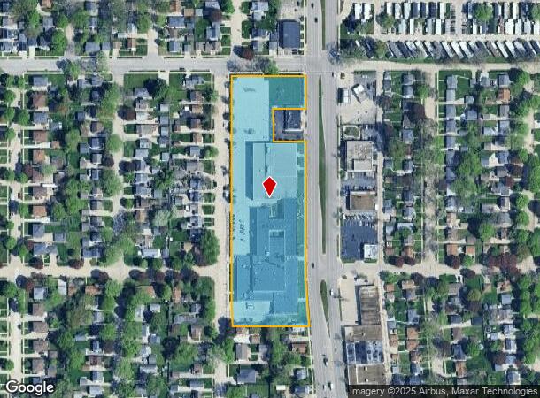  1300 S 109Th St, Milwaukee, WI Parcel Map