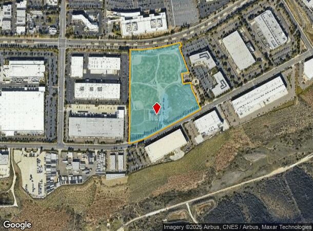  14130 Kirkham Way, Poway, CA Parcel Map