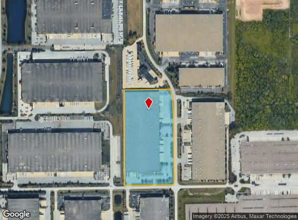  1100 Whitaker Rd, Plainfield, IN Parcel Map