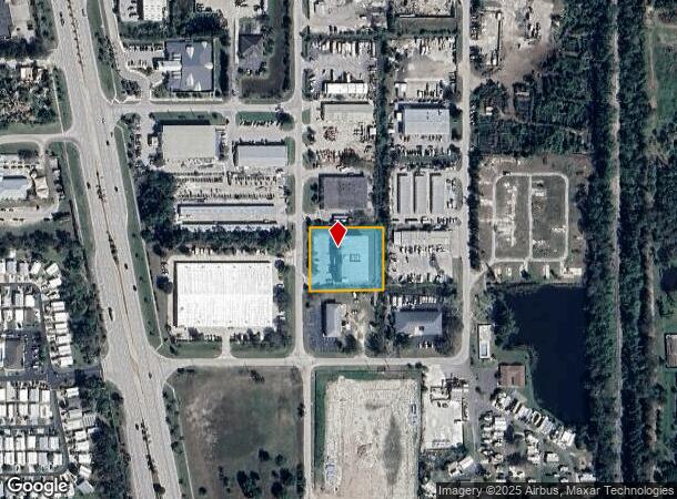  24355 Production Cir, Bonita Springs, FL Parcel Map