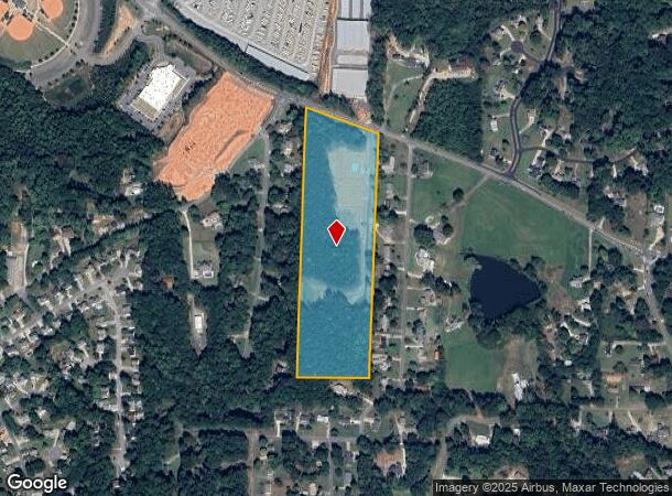 1548 Univeter Rd, Canton, GA Parcel Map