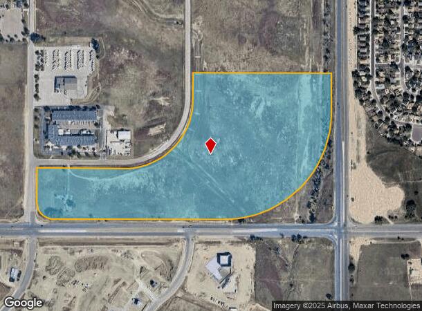 Bradley Rd, Colorado Springs, CO Parcel Map