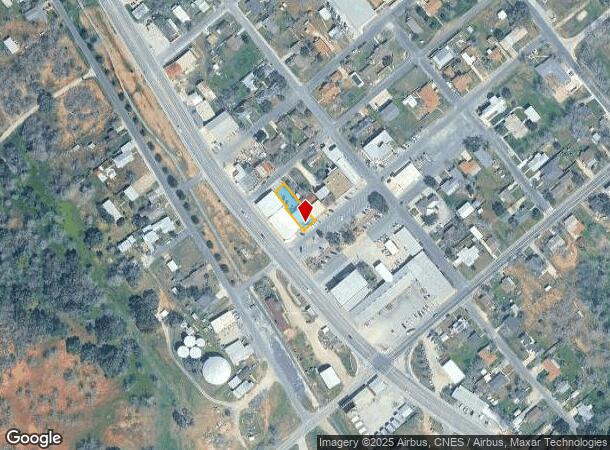 109 Dillworth Plz, Poth, TX Parcel Map