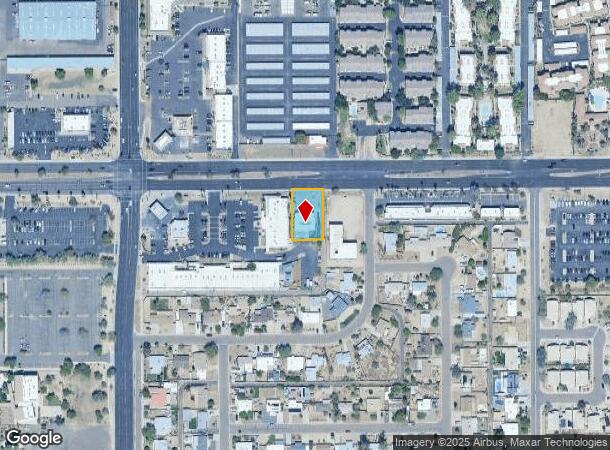  1643 E Bell Rd, Phoenix, AZ Parcel Map