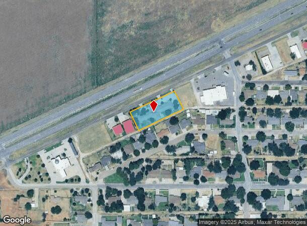  910 Frontage Rd, Idalou, TX Parcel Map