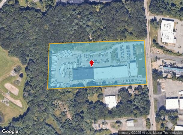  1485 S County Trl, East Greenwich, RI Parcel Map