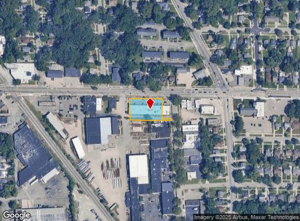  1310 Burton St Se, Grand Rapids, MI Parcel Map