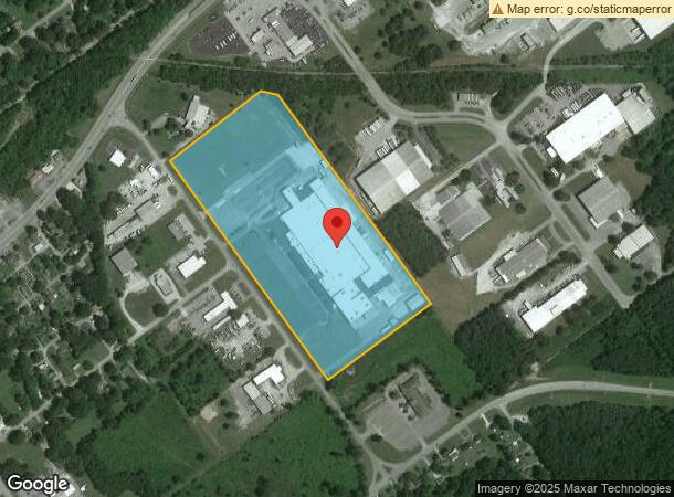  201 Mitchell Blvd, Tullahoma, TN Parcel Map