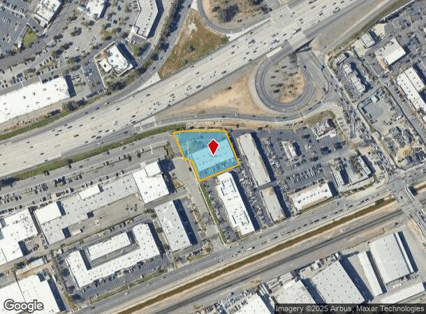 281 Dupont St, Corona, CA Parcel Map